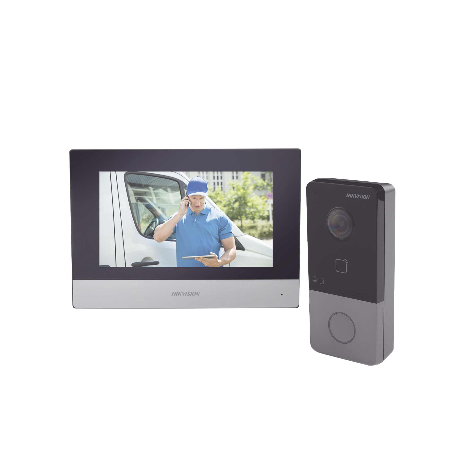 Kit de Videoportero IP Poe Estandar con llamada a App de Smartphone (HikConnect) / Apertura con tarjeta MIFARE / Frente de calle IP65 / Soporta 1 Departamento Kit de Videoportero IP Poe Estandar con llamada a App de Smartphone (HikConnect) / Apertura con tarjeta MIFARE / Frente de calle IP65 / Soporta 1 Departamento
